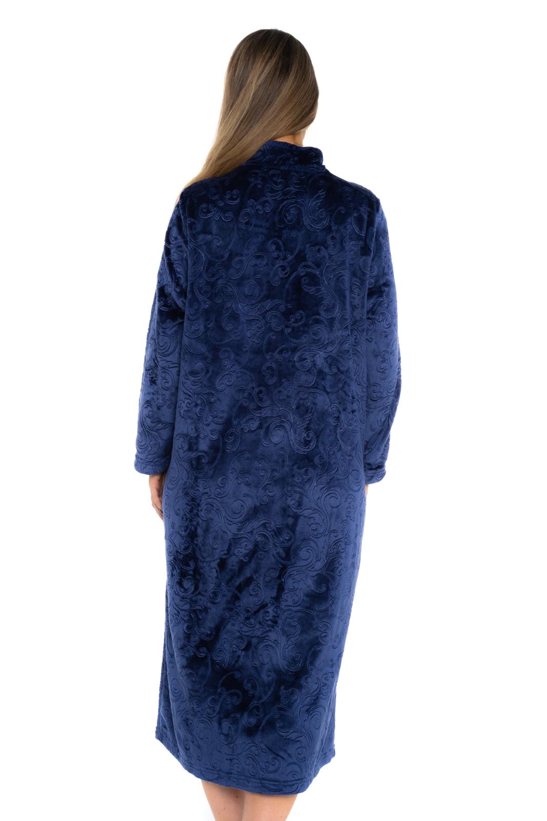 Luxury Thermal Zip Dressing Gown