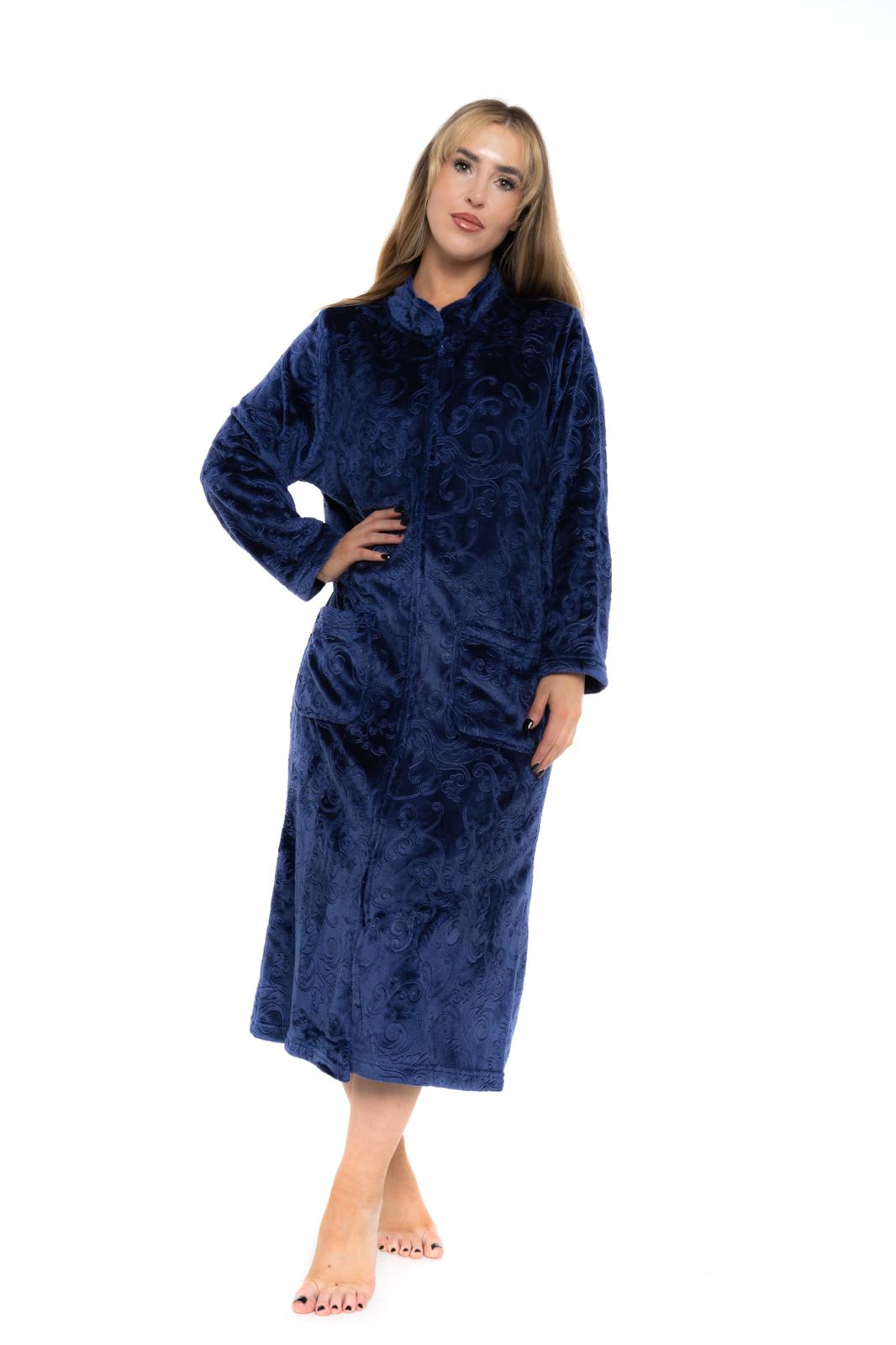 Luxury Thermal Zip Dressing Gown