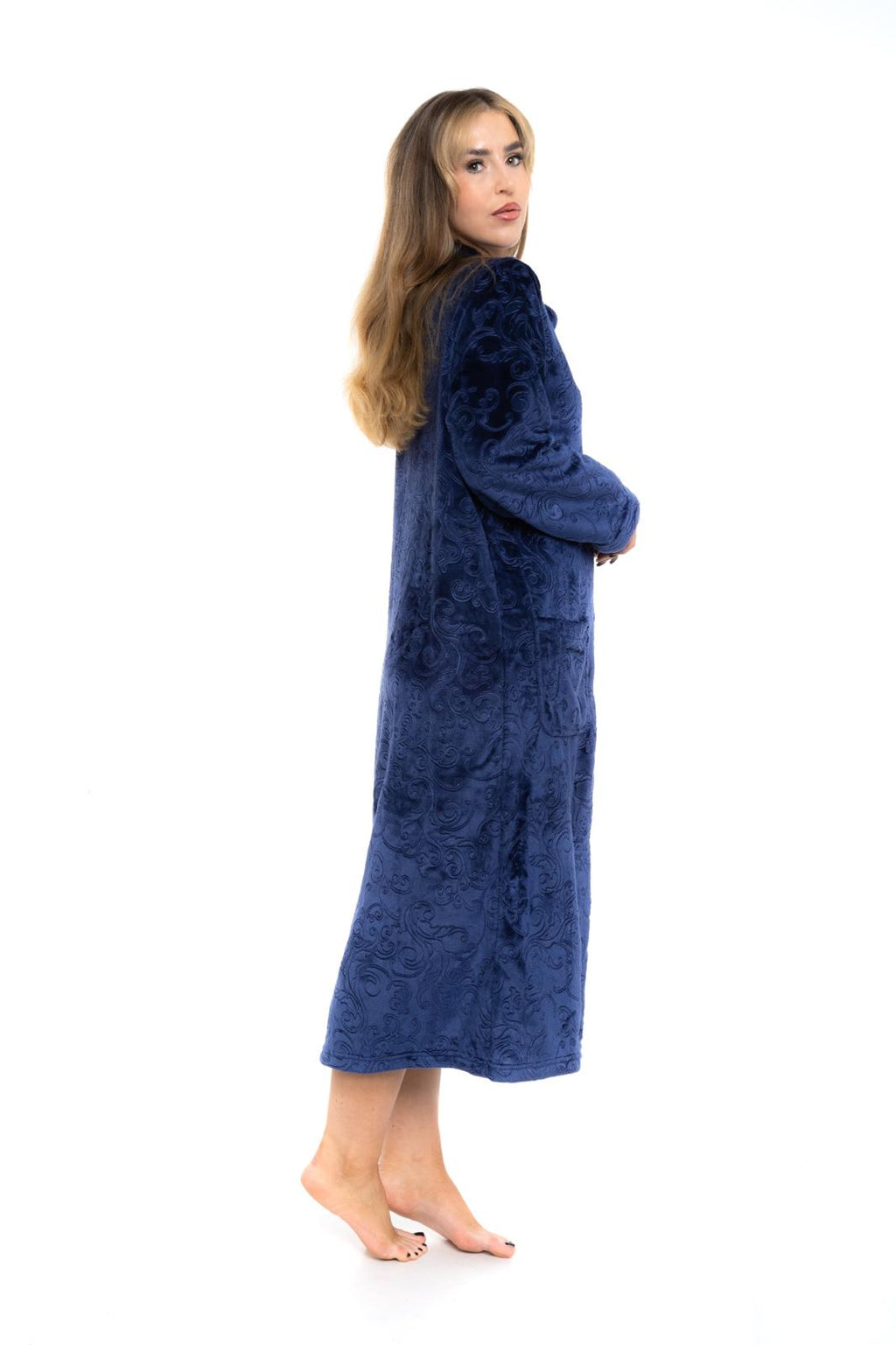 Luxury Thermal Zip Dressing Gown