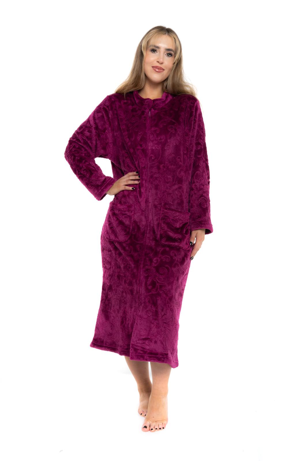 Luxury Thermal Zip Dressing Gown