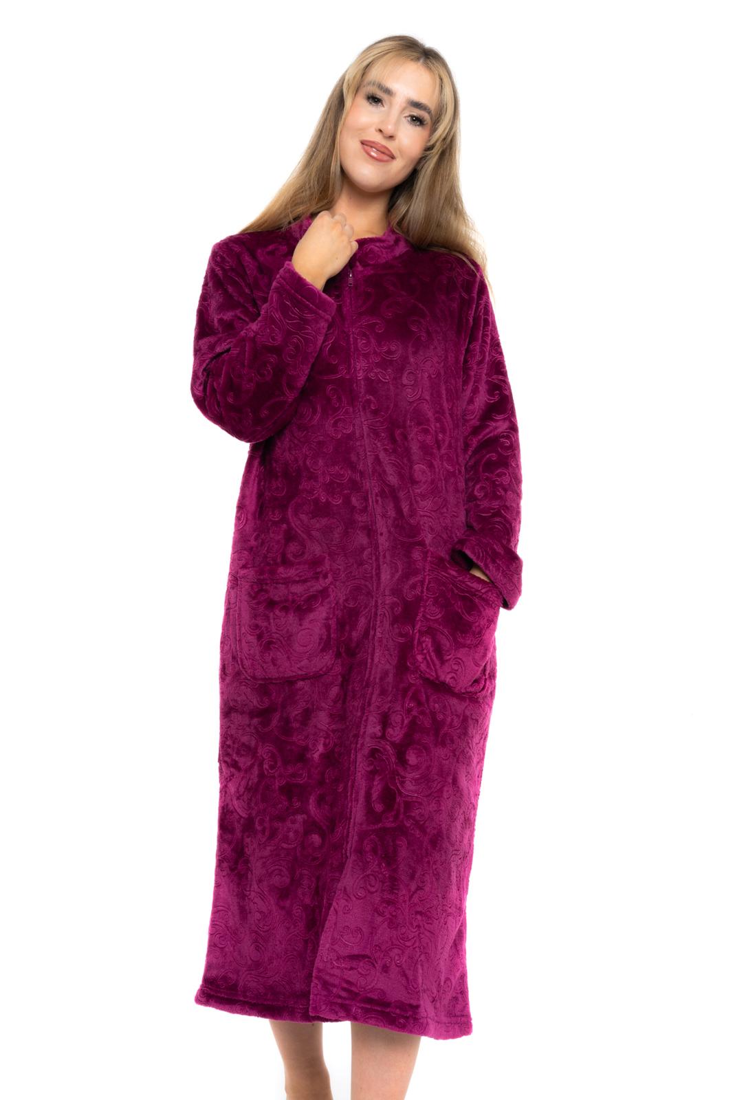 Luxury Thermal Zip Dressing Gown