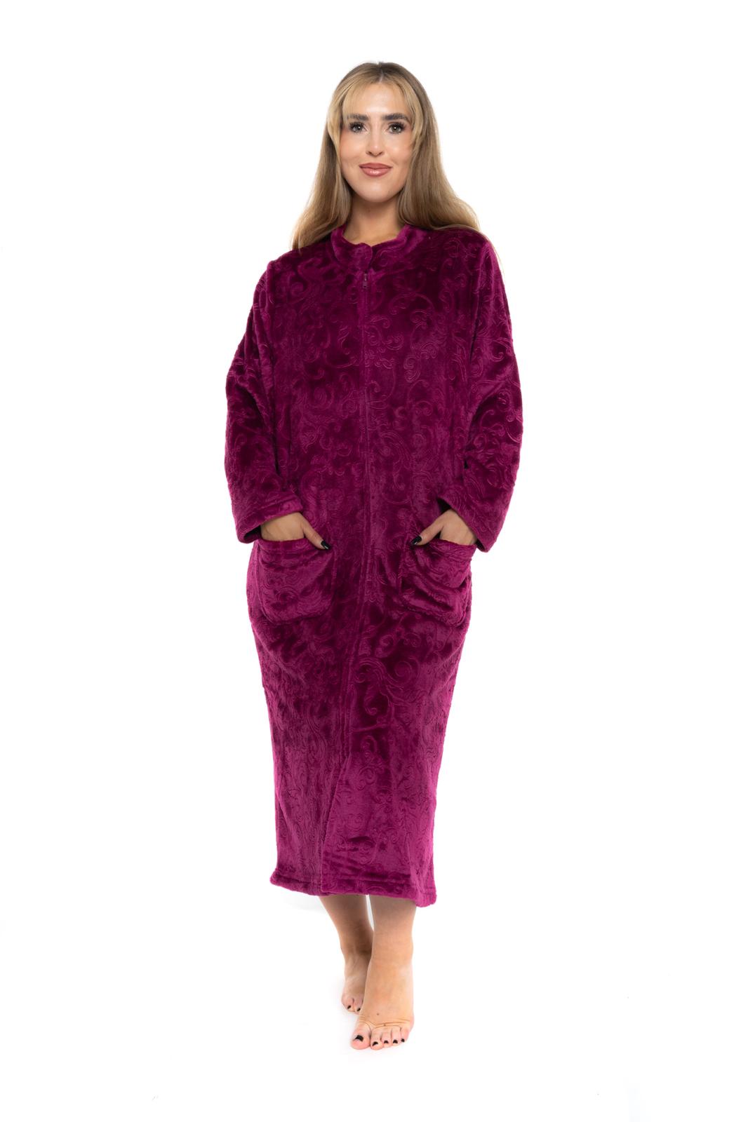 Luxury Thermal Zip Dressing Gown